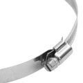 vidaXL Hadicové svorky 6 ks 91-140 mm 304 nerezová oceľ