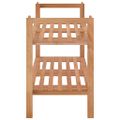 vidaXL Stojany na topánky 69x27x41 cm masívny orech