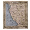 Mapa na plátne Zaklínač: Hra na hrdinov