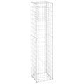 vidaXL Gabiónové koše/stĺpy 2 ks 40x40x180 cm železo