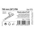 Stierač FLAT BULK (PIN) 30"/750mm