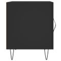 vidaXL Nočné stolíky 2 ks čierne 40x40x50 cm kompozitné drevo