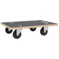 vidaXL Transportné vozíky 2 ks, obdĺžnikové 60x40x11,5 cm 250 kg