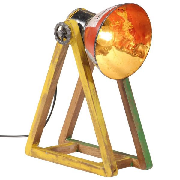 vidaXL Stolová lampa 25 W viacfarebná 30x17x40 cm E27