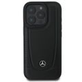 Puzdro Mercedes pre iPhone 16 Pro Max 6,9" MEHCP16XARMBK Tvrdé puzdro Koža Urban čierna