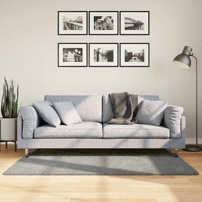 vidaXL Shaggy koberec PAMPLONA, vysoký vlas, moderný, zelený 80x150 cm