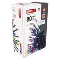GoSmart LED vianočný reťaz EMOS D4ZR01, 8 m, vonkajšie i vnútorné, RGB, programy, časovač, wifi