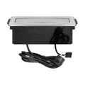 Výsuvný blok zapustený ORNO OR-GM-9016/BG, 2x 230V, 1x USB, 2x HDMI, INOX Výsuvný blok zapuštěný ORNO OR-GM-9016/B-G, 2x 230V, 1x USB, 2x HDMI, INOX