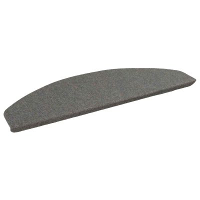 vidaXL Samolepiace schodové rohože 15 pcs Sivá 80 x 28 x 3,5 cm