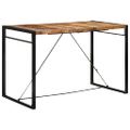 vidaXL Barový stôl 175x90x110 cm masívne surové mangovníkové drevo