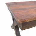 vidaXL Konferenčný stolík, zmes recyklovaného dreva 110x60x45 cm