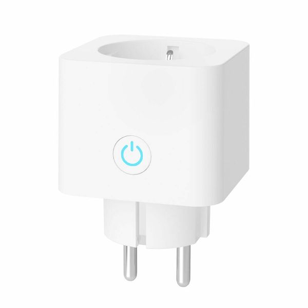 Modee Lighting Smart 1-cestná  zástrčka Tuya Wi-Fi 16A s meračom spotreby, biela (MSC-SPC)