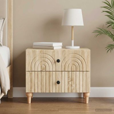 vidaXL Nočný stolík Dub sonoma 62 x 34,5 x 48 cm Kompozitné drevo