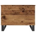 vidaXL Konferenčný stolík staré drevo 60x44,5x45 cm kompozitné drevo