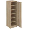 vidaXL Botník vo farbe dubu sonoma 30x35x70 cm spracované drevo