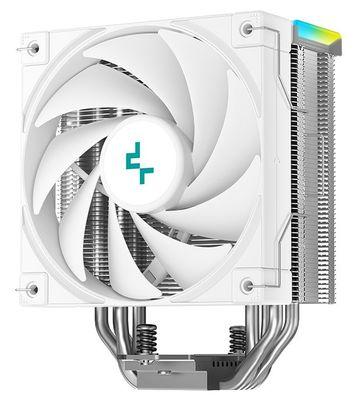 DEEPCOOL chladič AK400 Digital SE / 120mm fan / 4x heatpipes / PWM ARGB / pre Intel i AMD / digitálny display / biely DEEPCOOL chladič AK400 Digital SE / 120mm fan / 4x heatpipes / PWM ARGB / pre Intel i AMD / digitálny display / biely