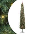 vidaXL Umelý vianočný stromček Zelená 300 cm PVC, oceľ a plast