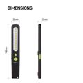 SMD LED + LED nabíj. svietidlo P4538, 700 lm, 1200 mAh