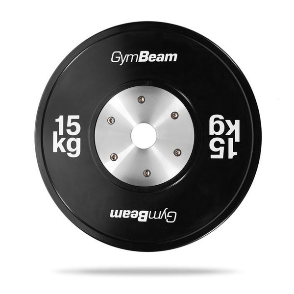 Gumový kotúč Competition Bumper - GymBeam, 15 kg