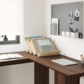 vidaXL Regál na časopisy Sonoma dub 53 x 40 x 28,5 cm Kompozitné drevo