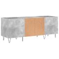 vidaXL Skrinka na platne betónovosivá 121x38x48 cm kompozitné drevo
