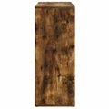vidaXL Komoda dymový dub 60x30x75 cm spracované drevo