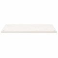 vidaXL Doska stolíka biela 100x60x2,5 cm masívne borovicové drevo