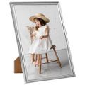 vidaXL Fotorámiky na stenu alebo stôl 3 ks strieborné 59,4x84 cm