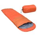 vidaXL Ľahké spacie vaky 2 ks oranžové 15 ℃ 850 g