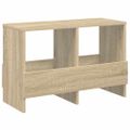 vidaXL Regál na časopisy Sonoma dub 68,5 x 30 x 45 cm
