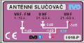 IVO I018-P spojovač VHF-FM/UHF/UHF