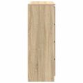 VidaXL Príborník Dub Sonoma 100x35x99 cm Engineered Wood