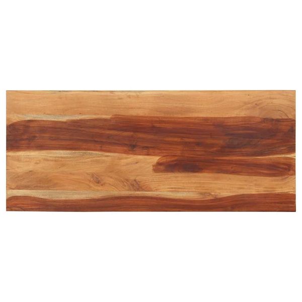 vidaXL Stolová doska 140x60x(2,5-2,7) cm, akáciový masív