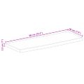 vidaXL Stolová doska 90x20x2,5 cm živý okraj masívny mangovník