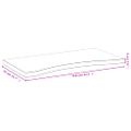 vidaXL Doska stola 110x55x4 cm, bambus