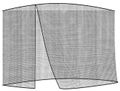 Moskytiéra na záhradný slnečník 260x300cm Malatec 12266 Moskytiéra na zahradní slunečník 260x300cm Malatec 12266