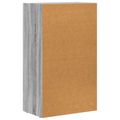 vidaXL Servírovacia skriňa ELST Sivý Sonoma 59 x 35 x 100,5 cm