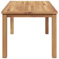 vidaXL Konferenčný stolík Hnedá 110 x 55 x 45 cm Husté teakové drevo