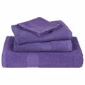 vidaXL Osušky do kúpeľne FROGN 10 ks fialové 100x150 cm 360 g/m²