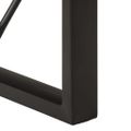 vidaXL Jedálenský stôl 120x55x76 cm surový mangovníkový masív