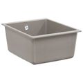 vidaXL Drez 80% Kvárc a 20% Živica 370 x 460 mm Sivá
