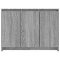 vidaXL Komoda sivý dub sonoma 102x33x75 cm drevotrieska