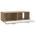vidaXL Nástenná TV skrinka 98 x 41 x 30 cm Dub artisan