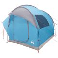 vidaXL Auto Stan so strechou Modrá 239 x 210 x 210 cm Polyester a oceľ