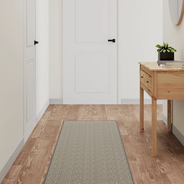 vidaXL Behúň sisalový vzhľad platina 50x150 cm