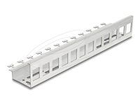 Keystone Metal Holder 12 portov pre DIN lištu