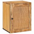 vidaXL Zavesený kabinet do kúpeľne s poličkou Hnedá 38 x 33 x 48 cm