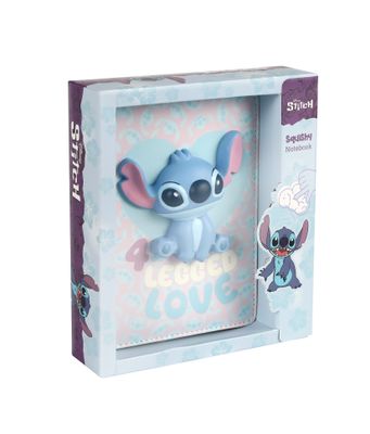 Zápisník B6 s 3D postavičkou Stitch Pastel