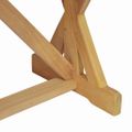 vidaXL Lavička 150x35x45 cm masívny teak