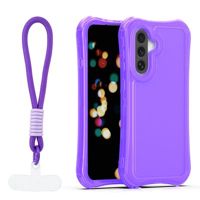 Safepop puzdro s popruhom pre Samsung Galaxy A36 5G / A56 5G / A37 5G fialové